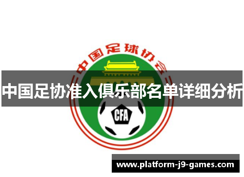中国足协准入俱乐部名单详细分析